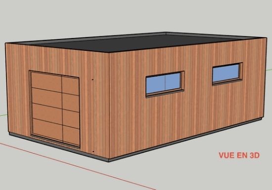 Self-building an insulated timber-frame garage